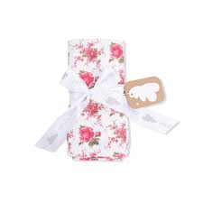 Elegant Roses Swaddle Blanket