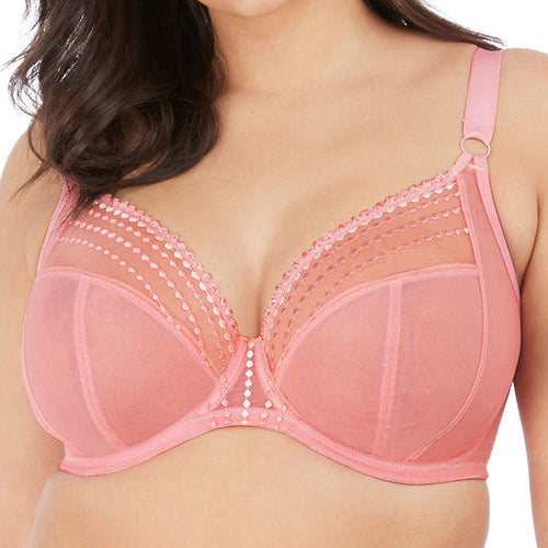Elomi Matilda UW Plunge Bra EL8900 Rose Front
