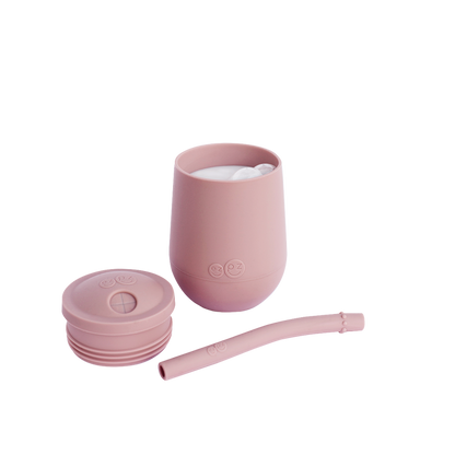 ezpz - Mini Cup + Straw Training System: Blush