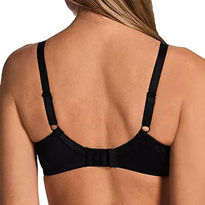 Fit Fully Yours Jade Lace Plunge Bra B2405 Black Back
