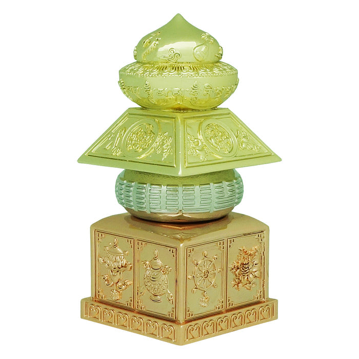 Five Element Pagoda Fu Dog Inside