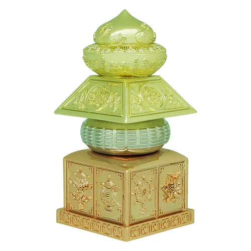 Five Element Pagoda Fu Dog Inside