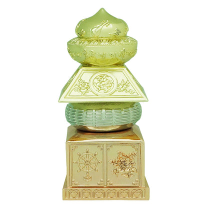 Five Element Pagoda Fu Dog Inside