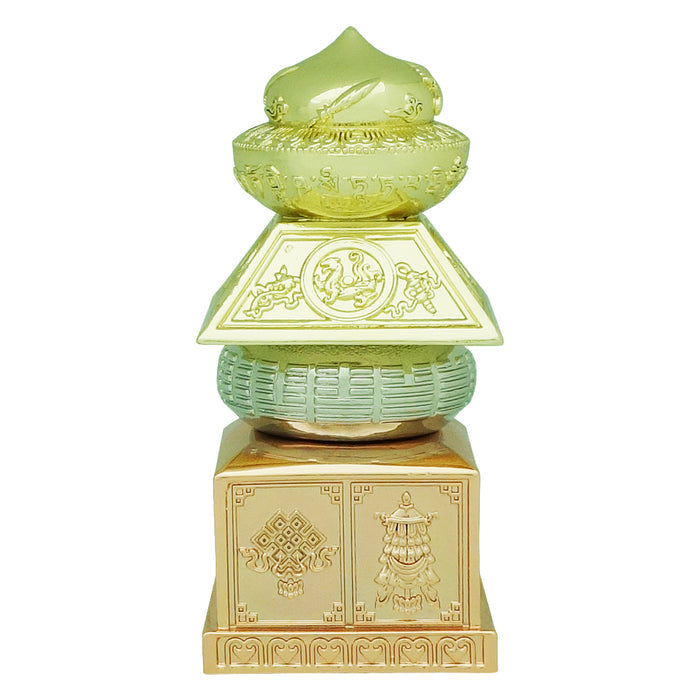 Five Element Pagoda Fu Dog Inside