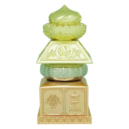 Five Element Pagoda Fu Dog Inside