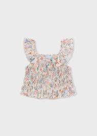 Floral Smocked Top