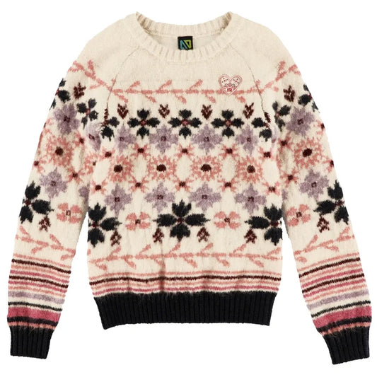Floral Sweater