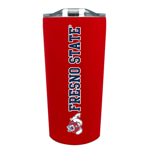 Fresno State Bulldogs 18oz Stainless Soft Touch Tumbler