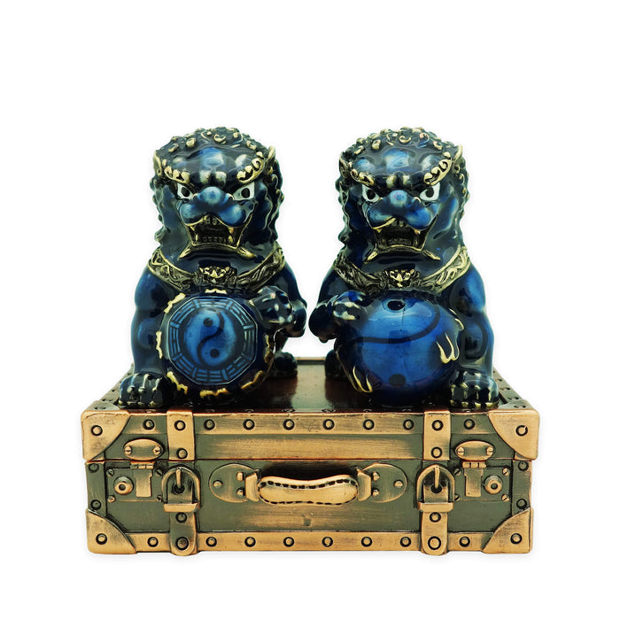 Fu Lins on Treasure Suitcase