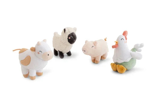 "Funny Farm" Rattle Plushie