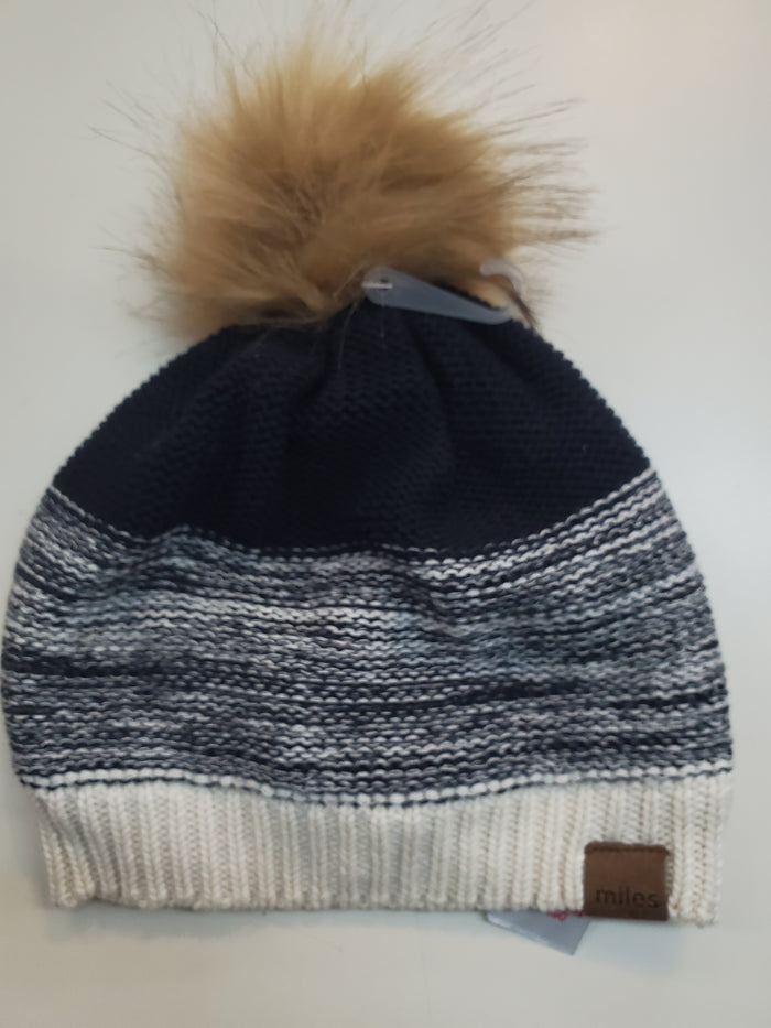 Fur Pom Beanie