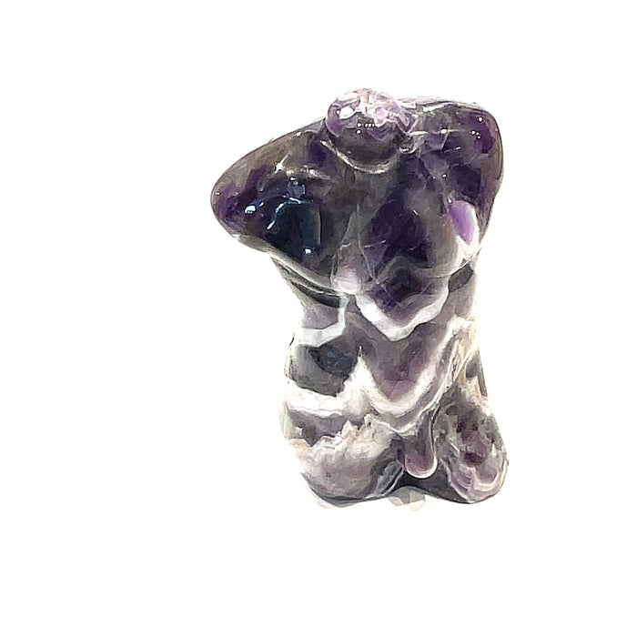 Gemstone carving Female Figure, Quartz, Pyrite, Fluorite, Howlite, Agate, Aventurine, Amegreen, strawberry quartz
