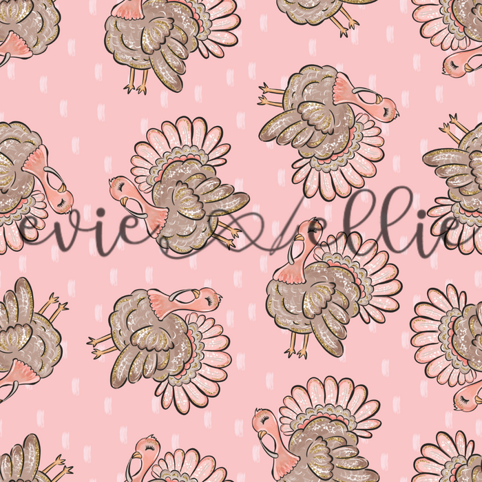 Girly Turkeys  - Multiple Colors