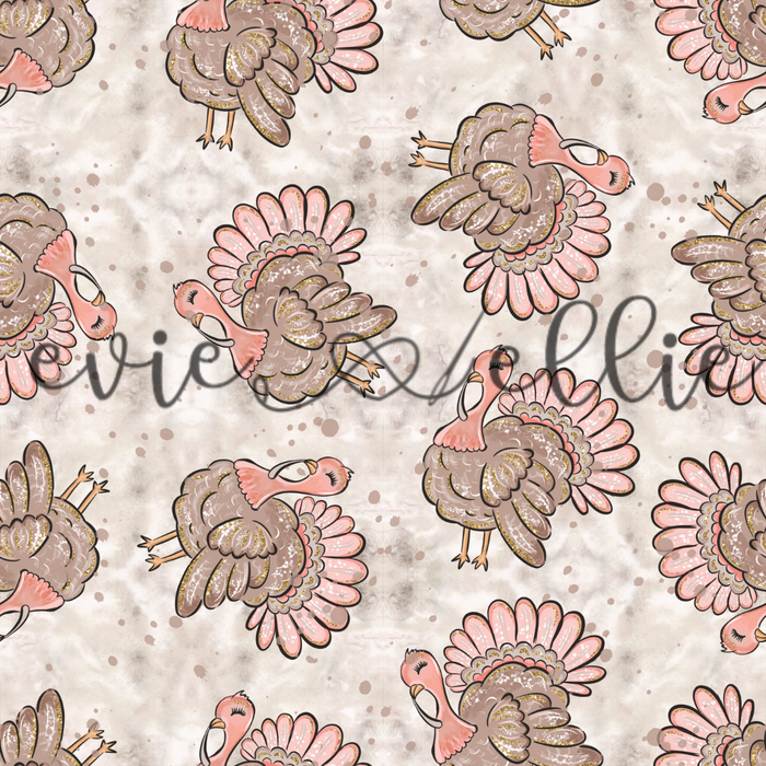 Girly Turkeys  - Multiple Colors