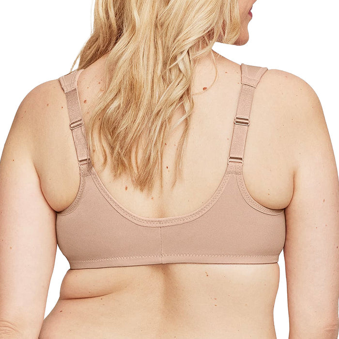 Glamorise WonderWire Front-Closure Bra 1245 Cafe Back