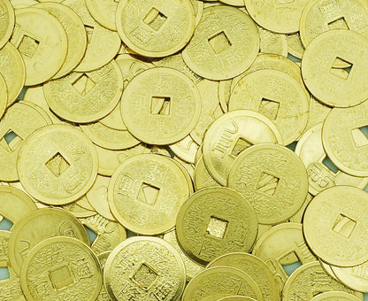 Gold Chien Lung Coins (100pcs)
