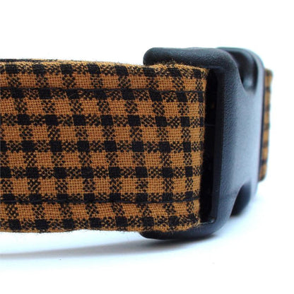 Goldenrod Check Collar