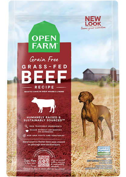 Grass-Fed Beef Grain Free Dog Food