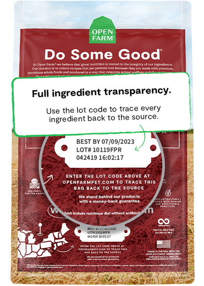 Grass-Fed Beef Grain Free Dog Food