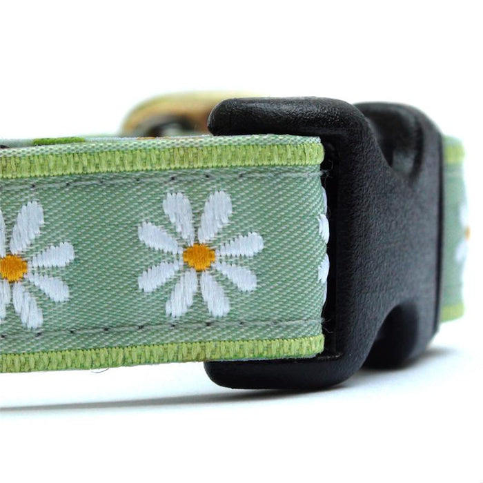 Green Daisy Collar
