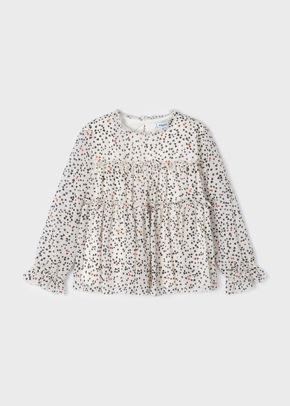 Heart Confetti Blouse