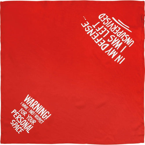 In My Defense/Personal Space Reversible Bandana