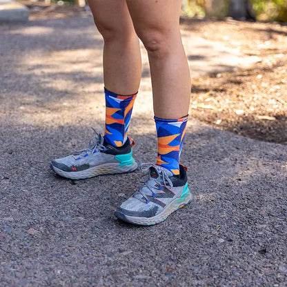 Injinji Trail Sock | Midweight | Crew Length | Botanic | Womens