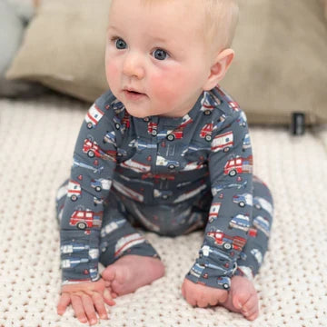 Ironman (Emergency Vehicles) Zip Convertible Romper