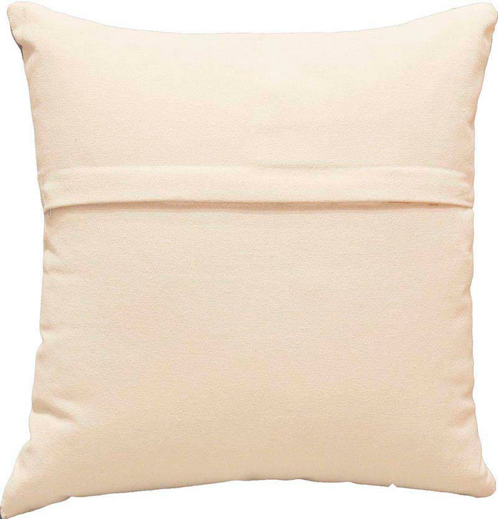 Kandinsky Off White Elements Accent Pillow Cover Handembroidered Wool 18"x18" - KashmirDesigns