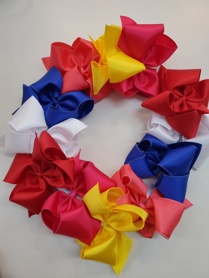King Satin Grosgrain Bow