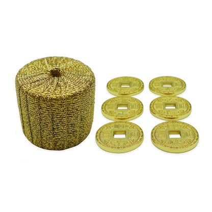 Laced Golden Six Emperor Coins Tower