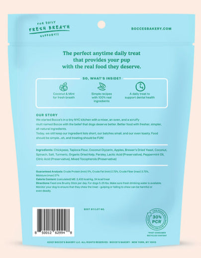 Large Brushy Sticks Dental Bars 16oz