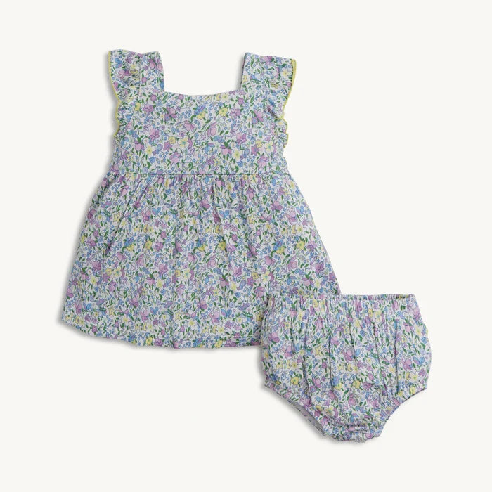 Lavinia Modal Ruffle Dress with Bloomers