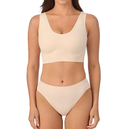 Le Mystere Seamless Comfort Wireless Back Smoother Bra 5317 Soft Shell Set