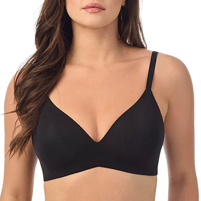 Le Mystere Second Skin Wireless Bra 9221 Black Front