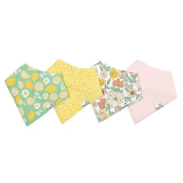Lemon Bandana Bib Set