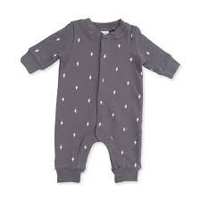 Lightning Bolt French Terry Romper
