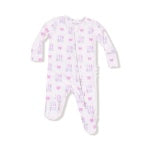 Lil Sis Zipper Ruffle Footie