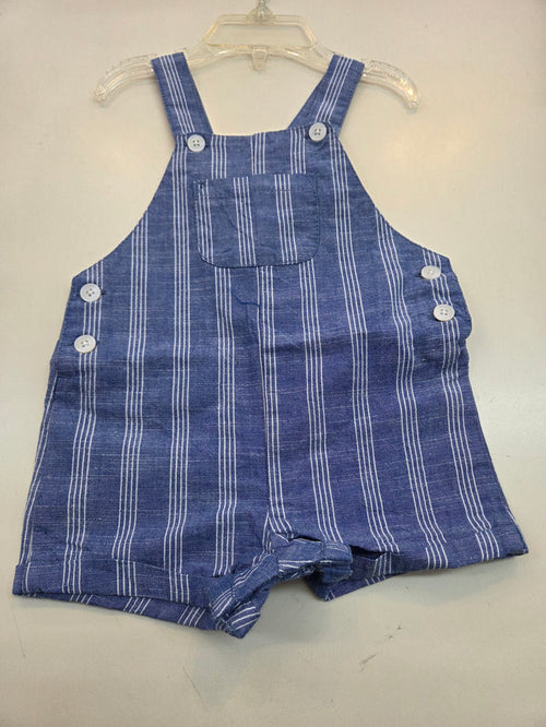 Linen Stripe Overall