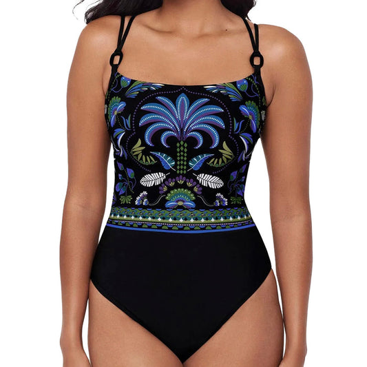 Magicsuit Taj Mahal Georgie One-Piece Swimsuit 6660539 Black Multi Front