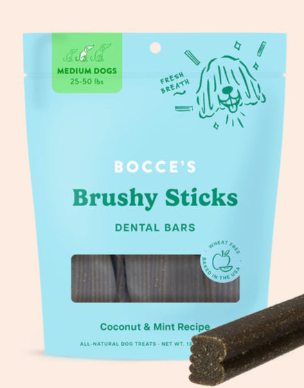 Medium Brushy Sticks Dental Bars 13oz