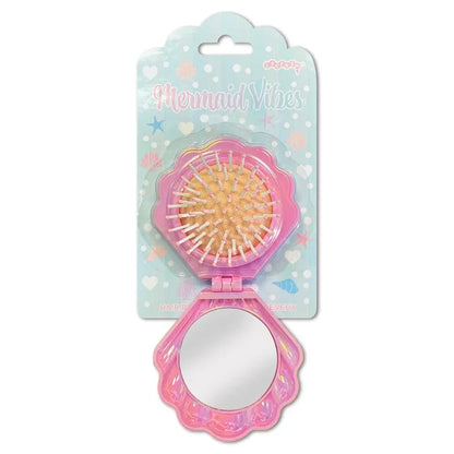 Mermaid Vibes Pop up Shell Brush