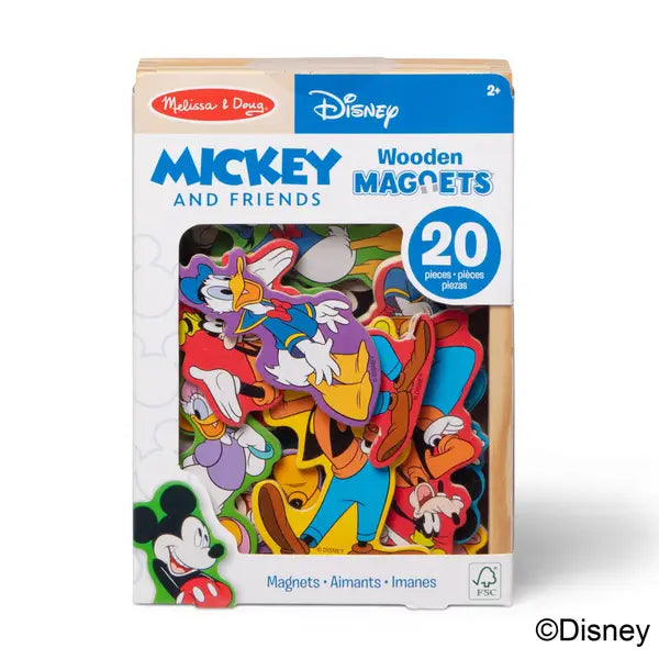 Mickey Mouse Wooden Magnets