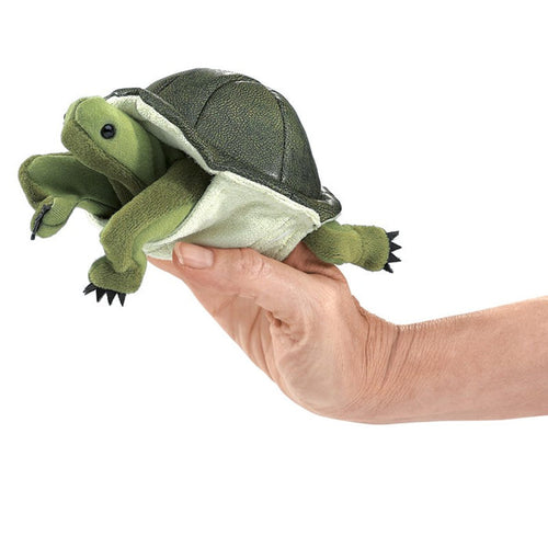 Mini turtle puppet