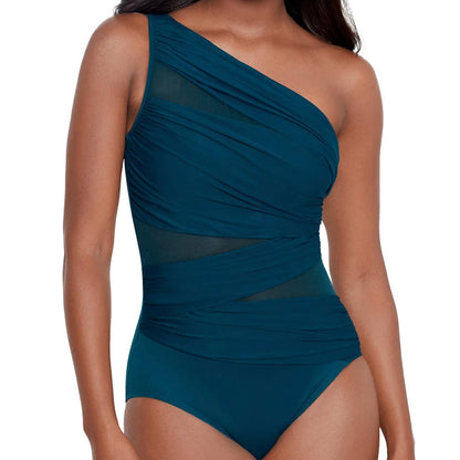 Miraclesuit Network Jena One‑Piece Bathing Suit 6516615 Nova Green Front