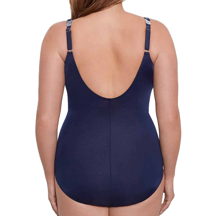 Miraclesuit Oceanus One‑Piece Bathing Suit 6561588W - Tropica Toile