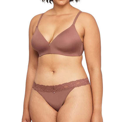 Montelle Wire Free T-Shirt Bra 9317 Pecan Set