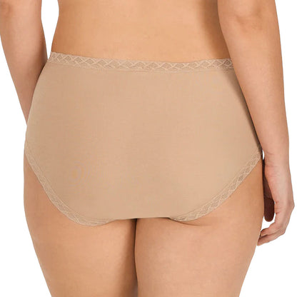 Natori Bliss Cotton Full Brief Panty 755058 Cafe Back