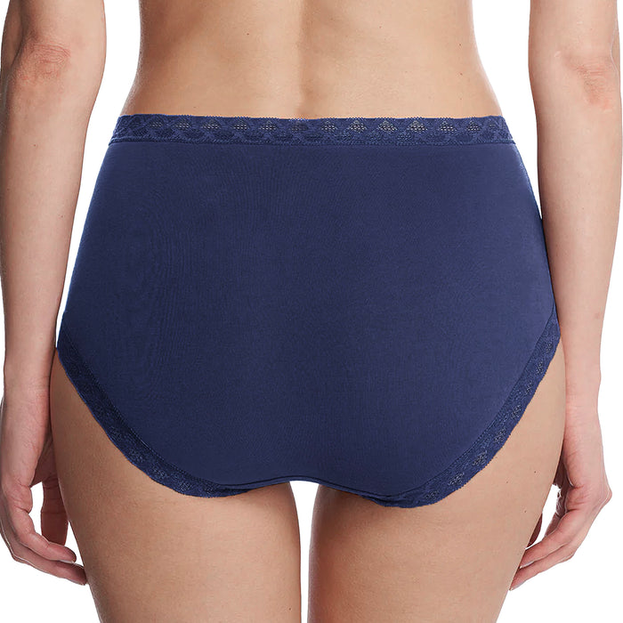 Natori Bliss Cotton Full Brief Panty 755058 Ink Back