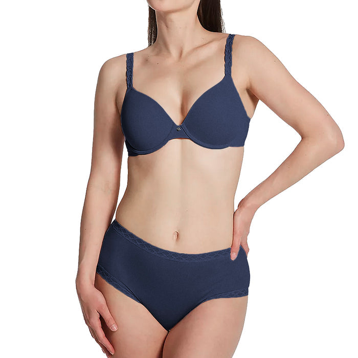 Natori Bliss Cotton Full Brief Panty 755058 Ink Set